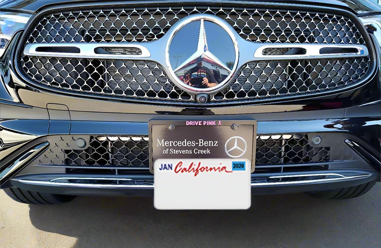 STO N SHO Front License Plate Bracket Compatible with 2023-2024 Mercedes GLC 300 SUV/2024 GLC 300 Coupe AMG Line