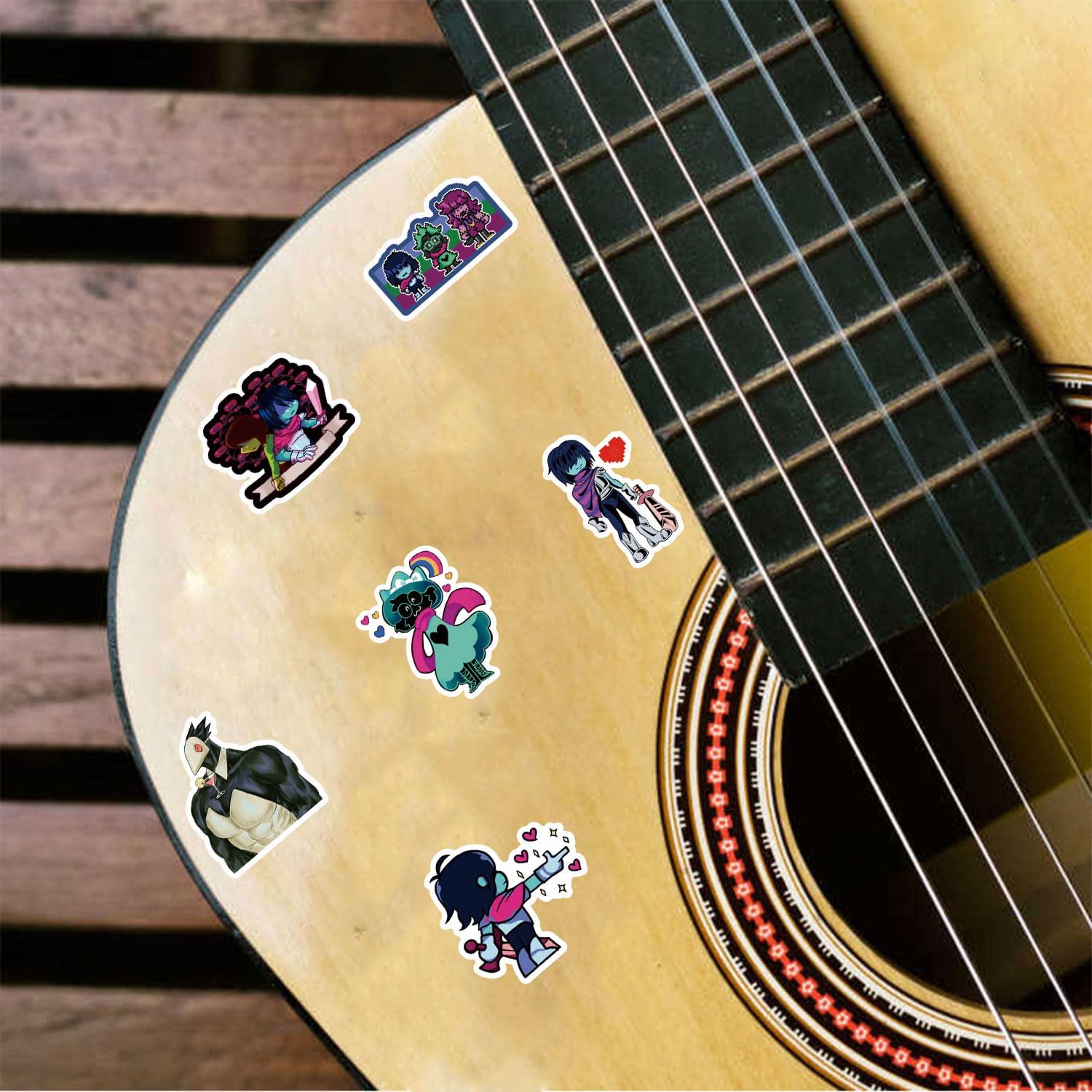 50pcs Role-Playing Game Stickers Pack,Cute Cartoon Aesthetics Vinyl Waterproof Decals for Water Bottle, Laptop, Phone, Skateboard, Journaling for Party Supply Decor Favor - Image 8