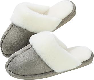Parlovable Women's Memory Foam Slippers - Cloud-Like Comfort for Hard Floors, Ultra-Soft Machine Washable Indoor Outdoor House Shoes with Non-Slip Sole