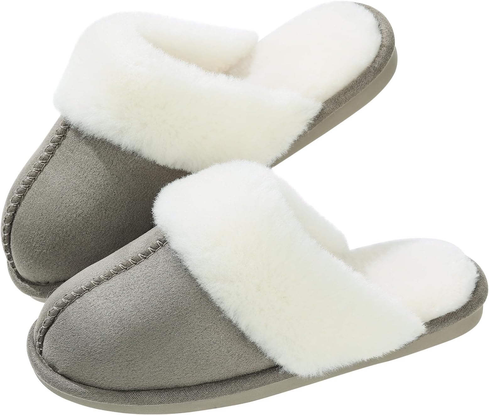 Parlovable Women's Memory Foam Slippers - Cloud-Like Comfort for Hard Floors, Ultra-Soft Machine Washable Indoor Outdoor House Shoes with Non-Slip Sole