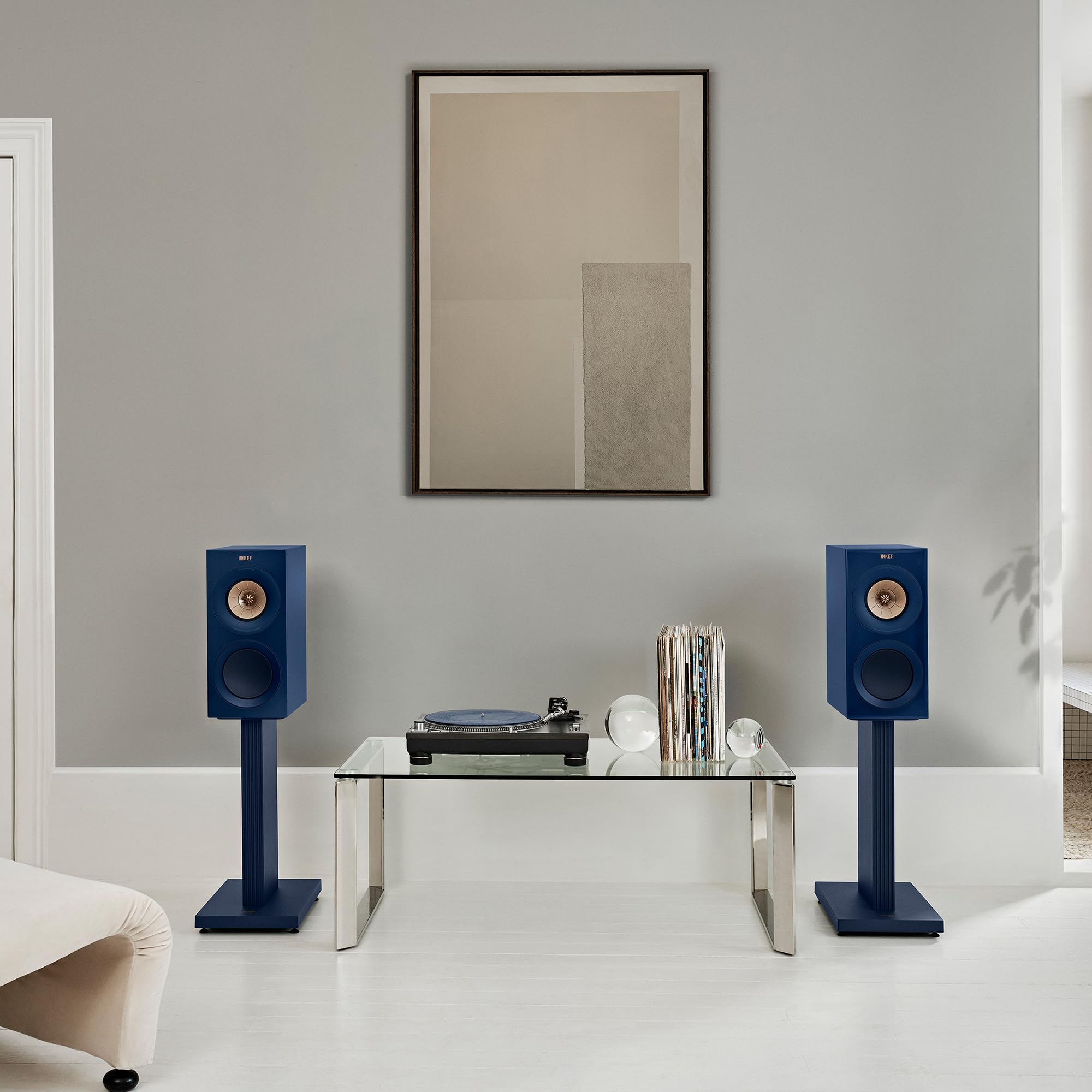 Amazon.co.jp: KEF S3 スピーカースタンド [インディゴマット] R