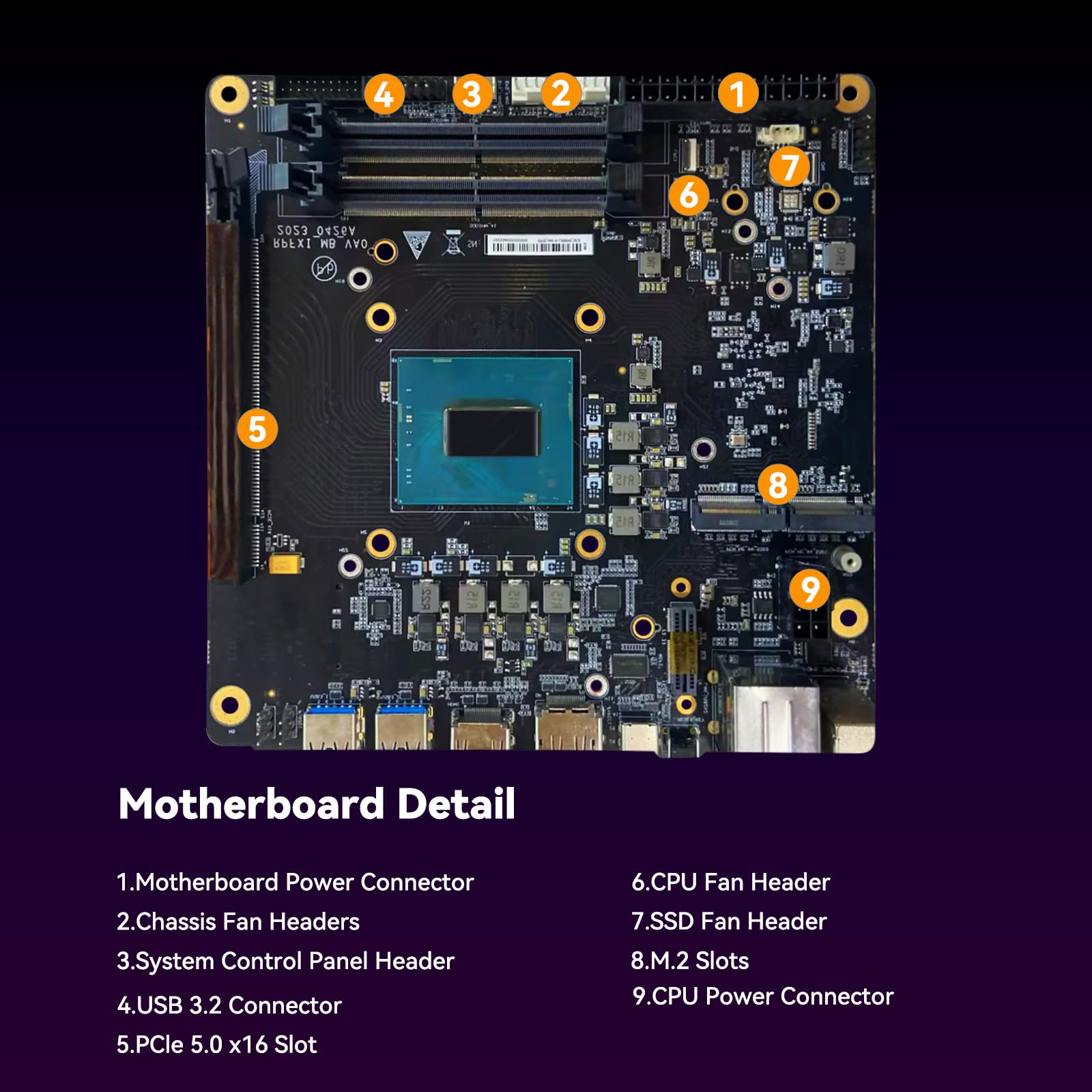 Amazon.com: MINISFORUM Placa base AR900i, Intel Core i9-13900HX