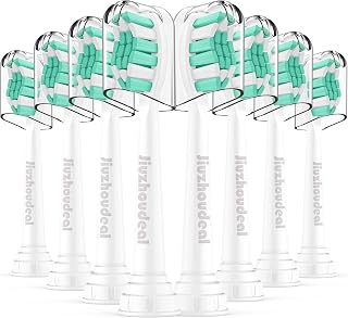 Replacement Toothbrush Heads for Philips Sonicare, 8-Pack | Brush Heads Fit for Sonicare C2 Plaque Control Protective Clean 4100 5100 6100 Electric Toothbrush