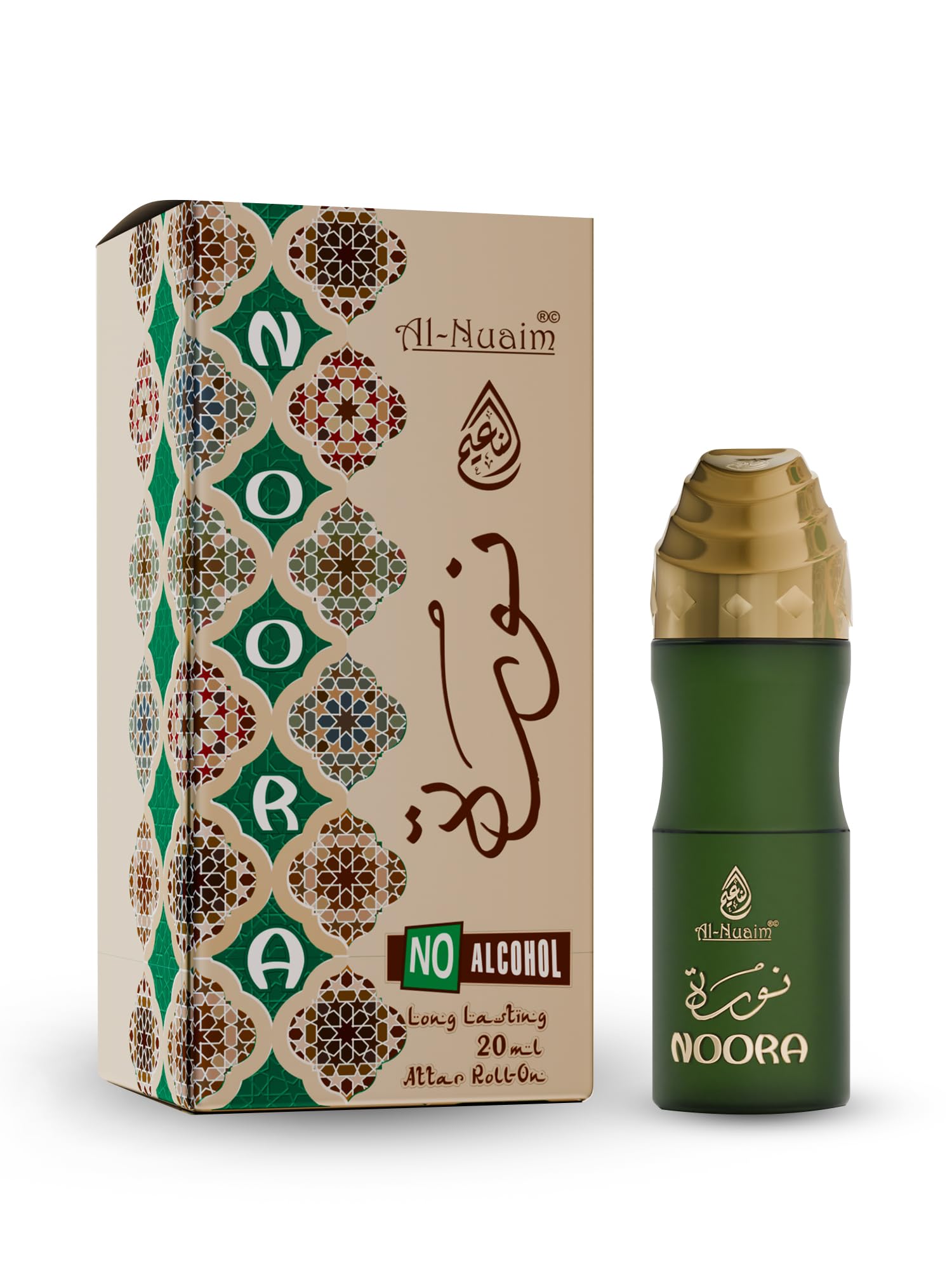 AL-NUAIM Eco Series Noora, Alcohol Free, Attar Roll On For Unisex, 20ml - Fresh-image-27
