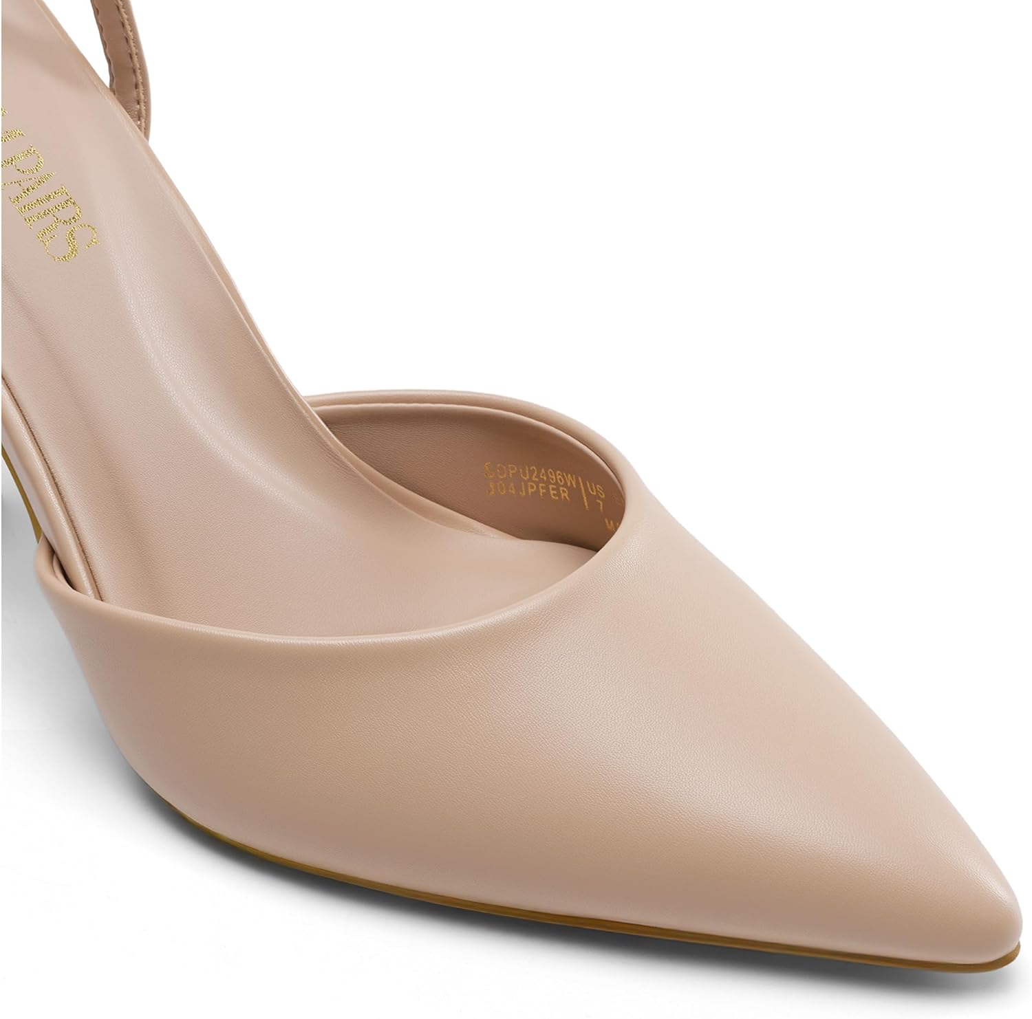 DREAM PAIRS High Heels for Women Closed Pointed Toe Dress Shoes for Women Ankle Strap Stiletto Heel Party Wedding Sexy Pump Shoes