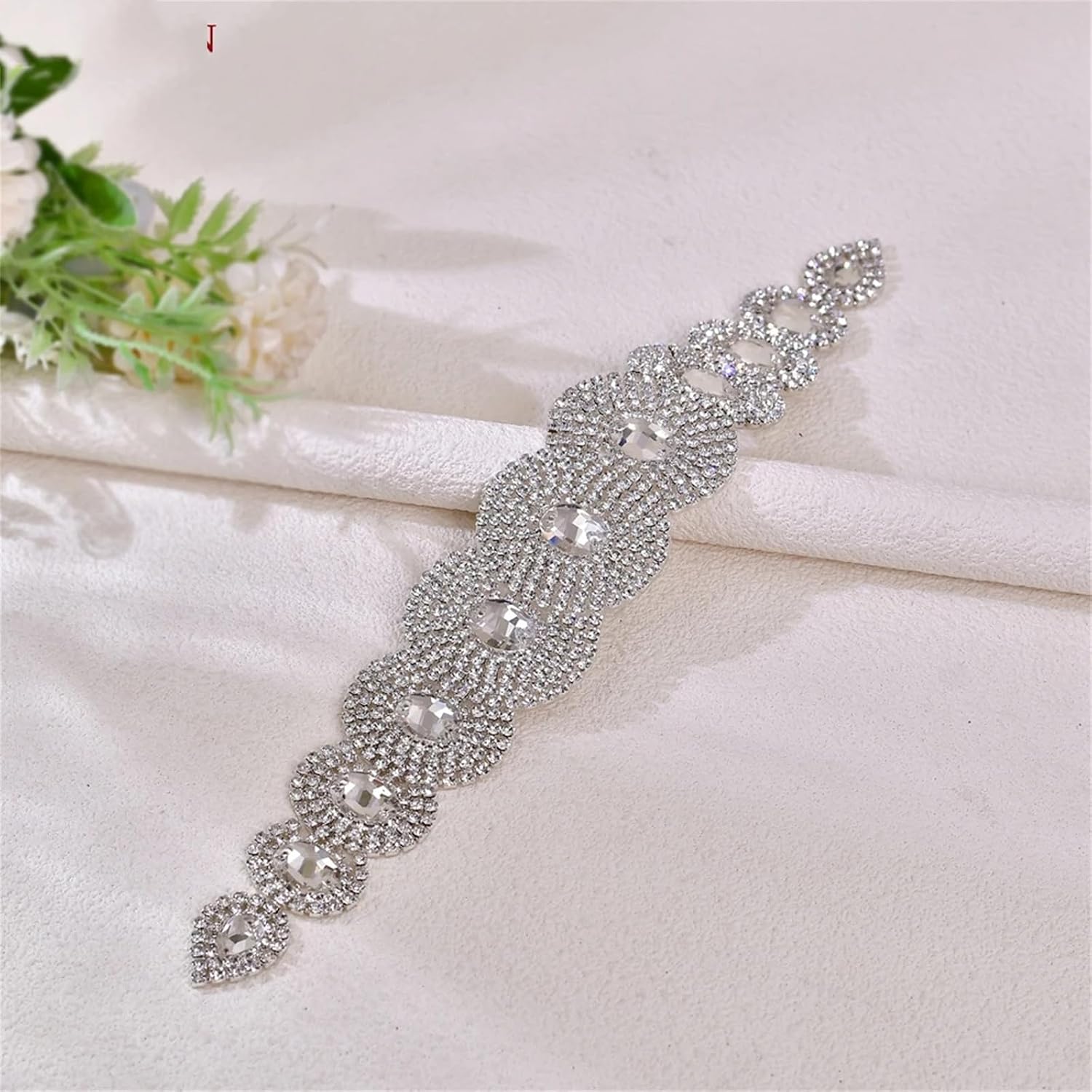 Women’S Sparkling Round Rhinestone Sash Wedding Belt For Holiday Dresses Prom Formal Dresses Waist Decoration