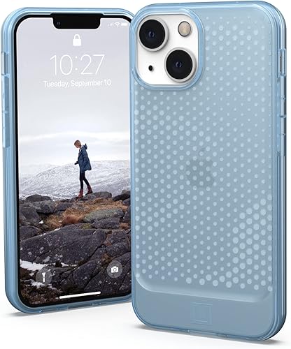 URBAN ARMOR GEAR U by UAG - Funda protectora para iPhone 13 Mini, transparente, delgada, ligera, elegante, transparente, resistente a los impactos,