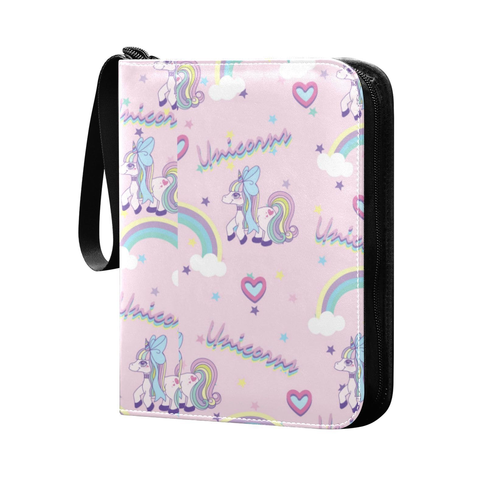 Rainbow Unicorn Cute Card Binder 400 Pockets Trading Card Storage Binder  Album with Sleeves Zipper Card Collection Holder Folder for Sleeved Card  Game Card Sport Card : Amazon.co.uk: Toys & Games