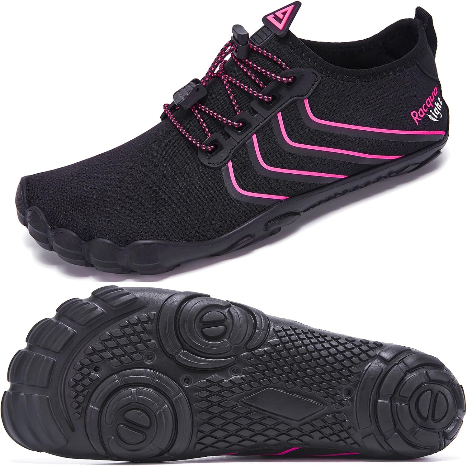 Racqua Zapatos de agua ultraligeros con suela EVA para hombre y mujer