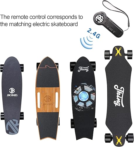Miniatura 2 de Jking Mando a distancia inalámbrico de mano con tecnología 2.4G RF para indicador de alimentación de batería con monopatín eléctrico