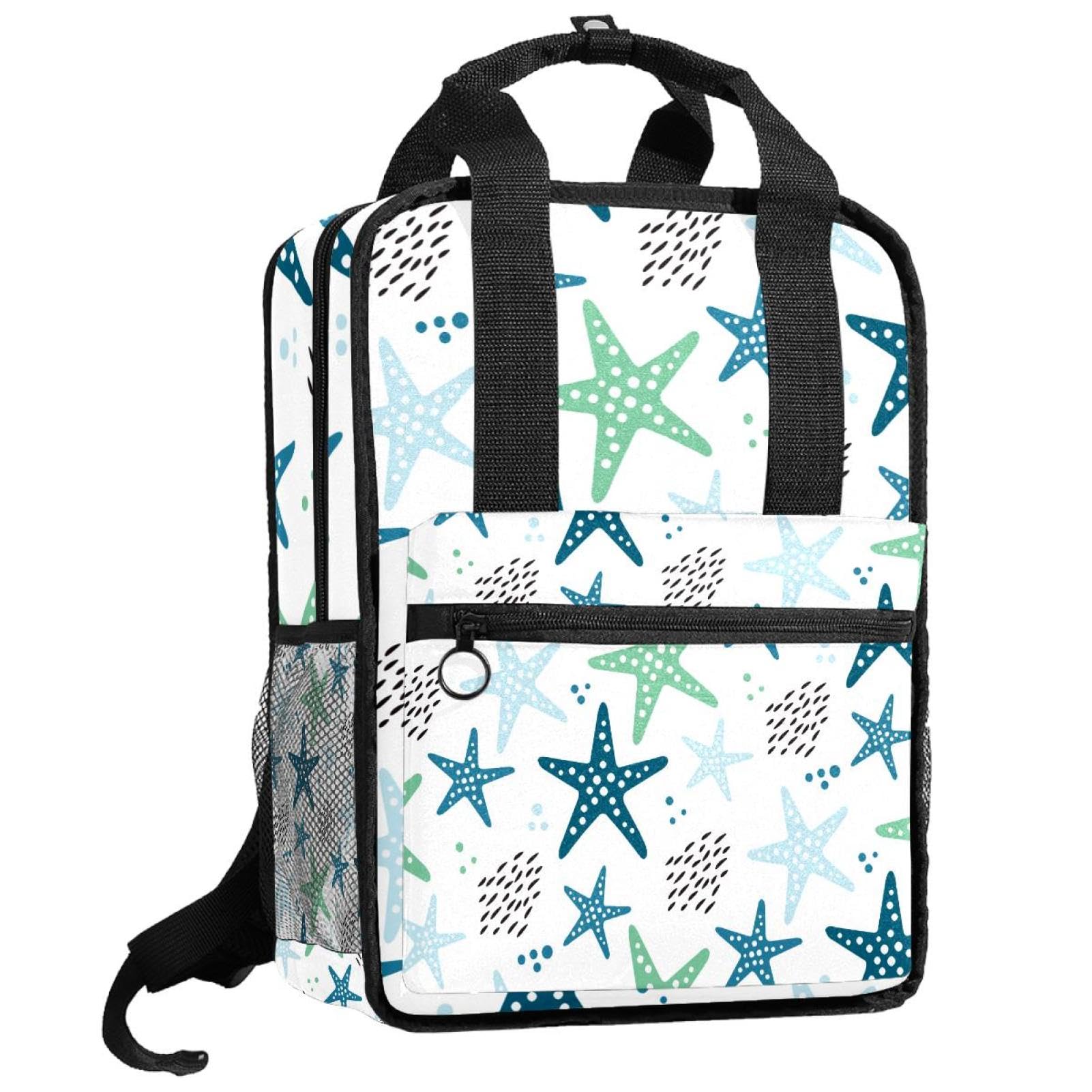 Sac à dos pour garçons multicolore motif étoile de mer 35cm - 8