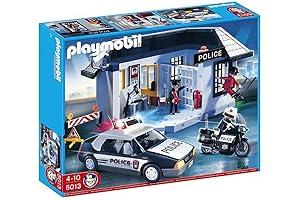 Playmobil 5013 Complete US Police Building Set