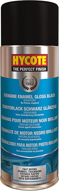 Hycote Black Engine Enamel 400ml