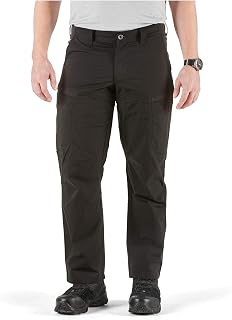 5.11 Tactical Men's Apex Cargo Work Pants, Flex-Tac Stretch Fabric, Gusseted, Teflon Finish, Style 74434