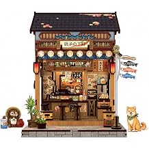 Japan Book Nook, DIY Miniature House Kit, Japanese Izakaya Booknook