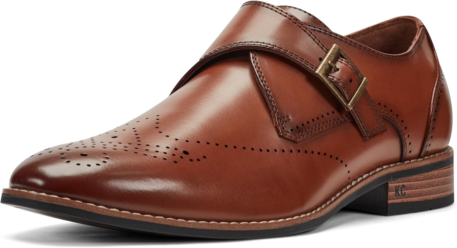 Kenneth Cole Reaction Mens Monk Strap - Stylish Comfort