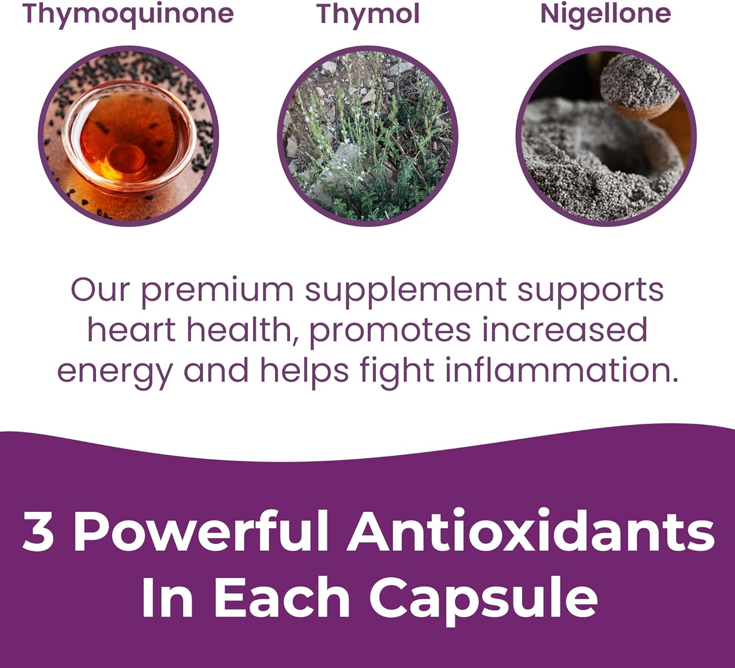 Infinite Age Dry Organic Black Seed Oil Extract Capsules, 60 Count - Nigella Sativa Immune Booster for Optimal Skin, Hair, Memory, Focus, Brain Health and Immunity - Thymoquinone Supplement