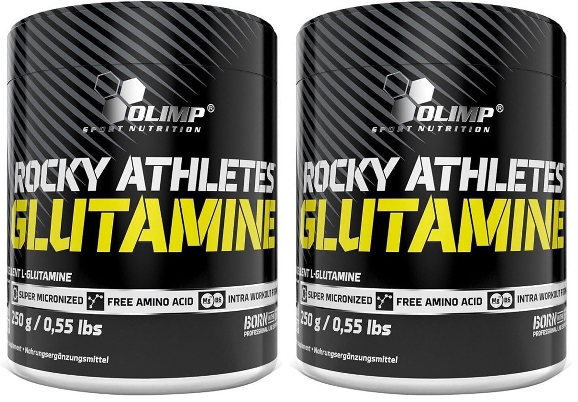 Olimp Rocky Athletes Glutamine, 250 Gr (2 paketi)