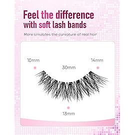 Frihappy Fluffy Cat Eye Lashes Volume Fake Eyelashes Faux Mink Lashes HA-59