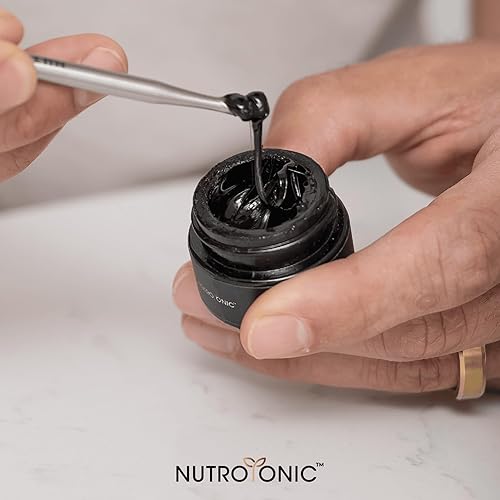 Miniatura 8 de NutroTonic Auténtica resina Shilajit del Himalaya para hombres y mujeres  Grado dorado 86% ácido fúlvico  Hecho a mano salvaje+17000 pies  40 nano