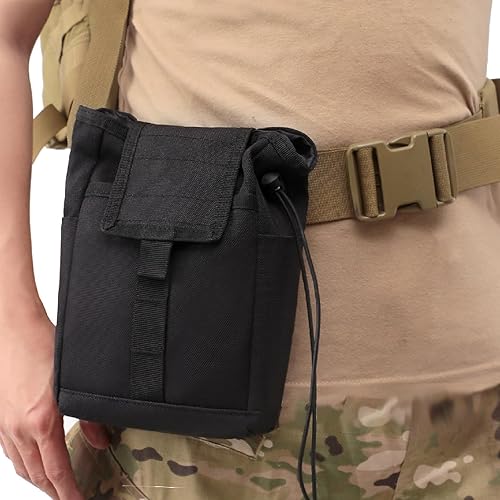 Miniatura 6 de JEELAD Molle Pouches - Bolsas tácticas EDC bolsa de herramientas para colgar en la cintura, bolsa de accesorios de transporte militar, bolsa de
