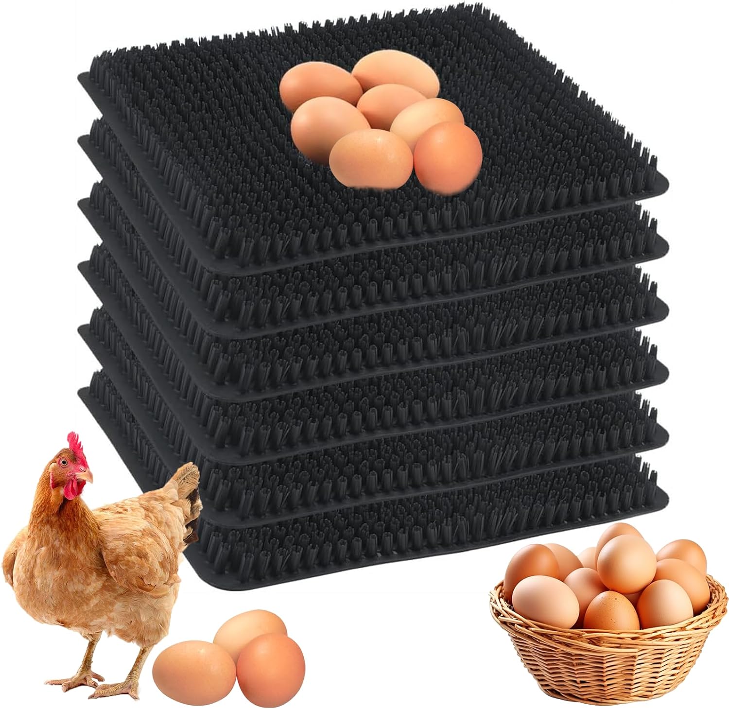 Amazon.com: 6 Packs Chicken Nesting Pads, Reusable Washable Nesting ...