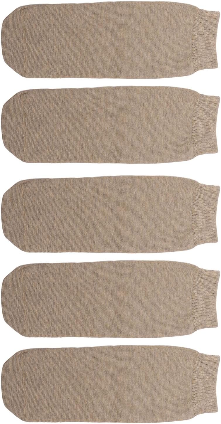 Amputee Soft Thickened Cotton Breathable Prosthetic Socks - 5pcs for Protection(L)