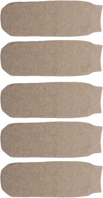Amputee Socks Set 5pcs Stump Socks, Soft Breathable Elastic Cotton BK Stump Shrinker Socks Set, Prosthetic Stump Socks for Home and Rehabilitation, Protective Compression M