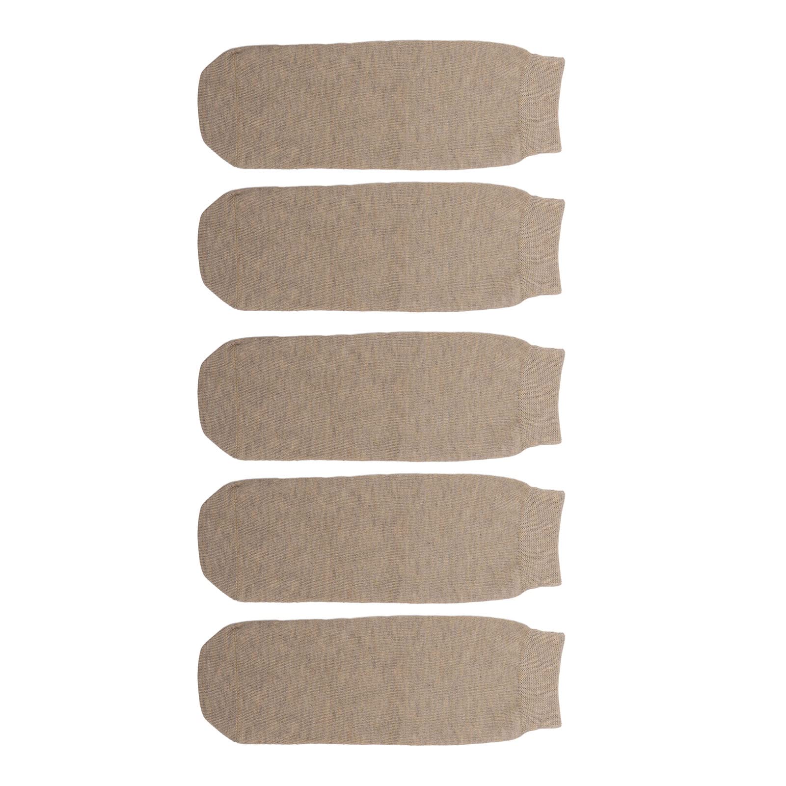 Lot de 5 Chaussettes pour amputé, Ensemble de Chaussettes pour Moignon, Rétrécissement élastique Respirant, Chaussettes Prothétiques Absorbant la Transpiration pour Amputation (L)
