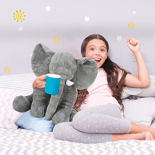 Miniatura 2 de Juguete gigante de peluche de elefante de peluche gigante elefante de peluche grande juguete de peluche grande elefante gris regalo para niños novia