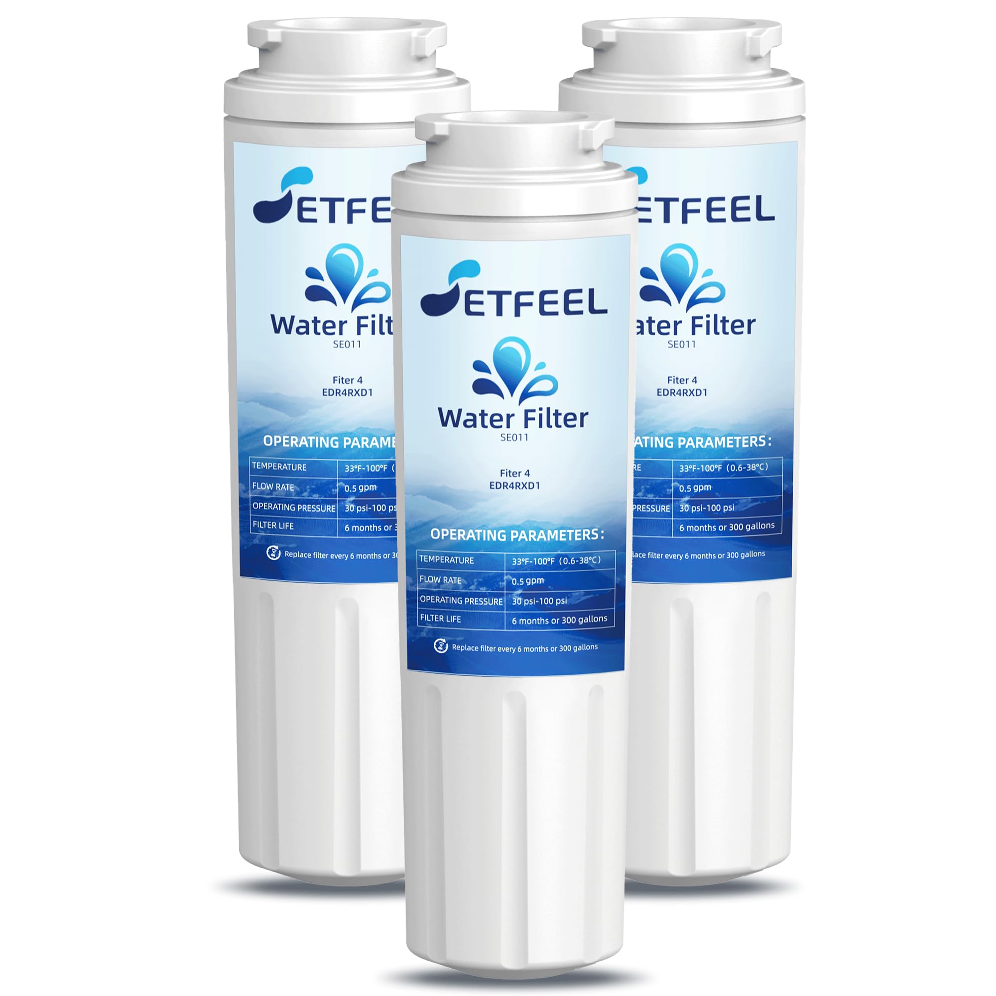 Photo 1 of ***2 ARE FACTORY SEALED***WRF555SDFZ FMM-2 WRF535SWHZ WRX735SDHZ WRX735SDBM WRF555SDHV WRF535SWHV Refrigerator Water Filter For Whirlpool, Filter 4 Fit Maytag Mfi2570fez Msd2651heb Replacement 3PK***2 ARE FACTORY SEALED***