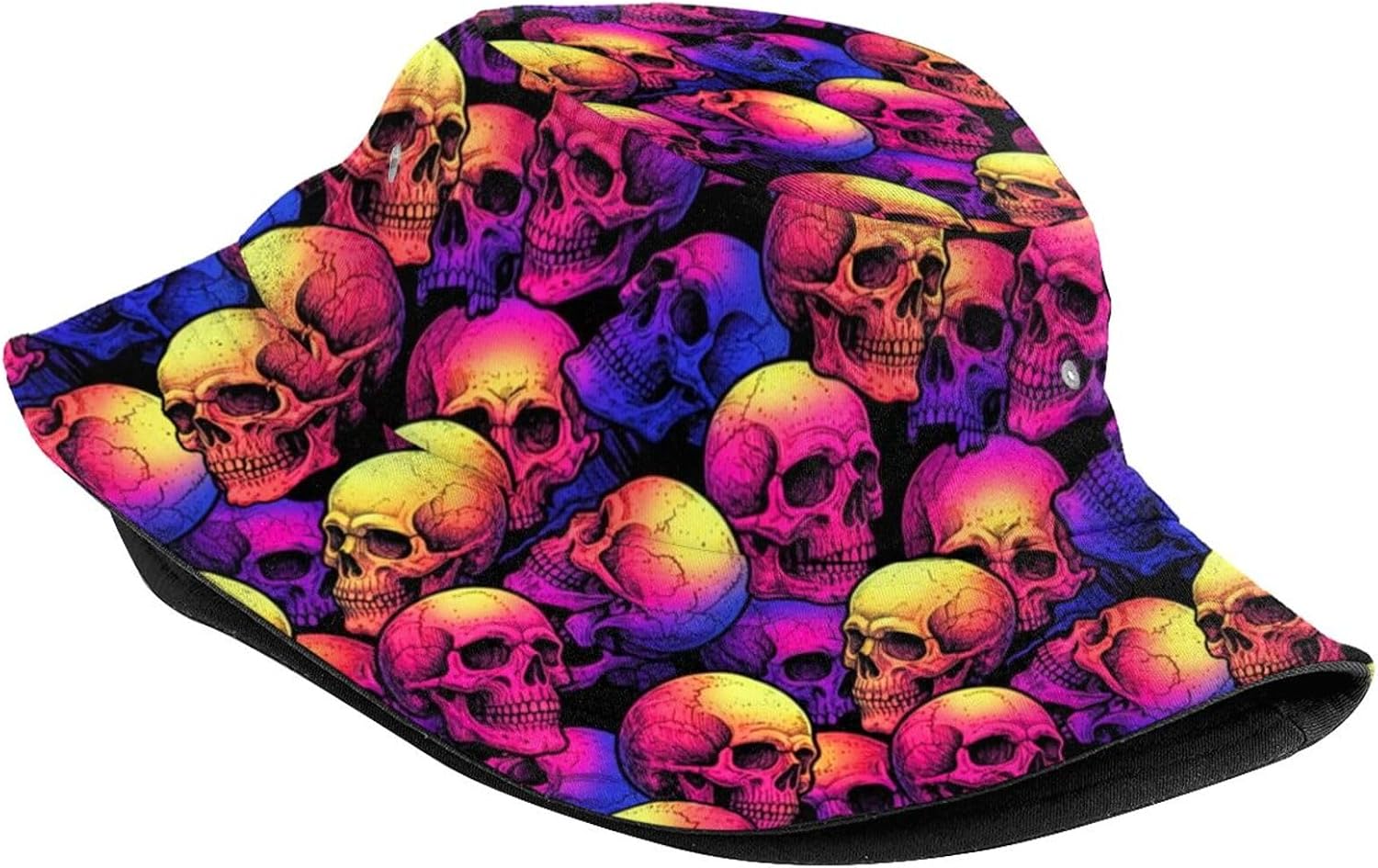 Bucket Hat for Women Men Funny Halloween Hats Packable Outdoor Fisherman Hats Caps Unisex image 2