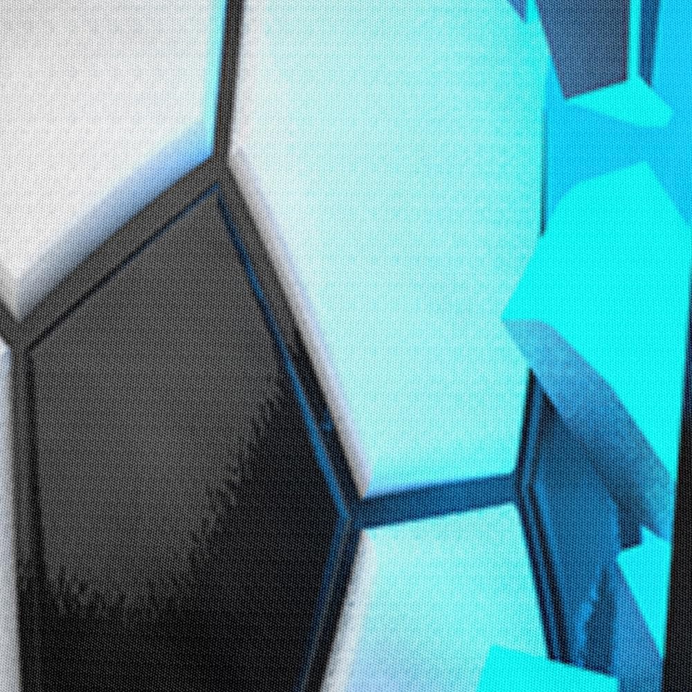 Soccer Duvet Cover Set - Football Themed Queen Bedding Set, Sports Comforter Cover Set for Boys Room Decor