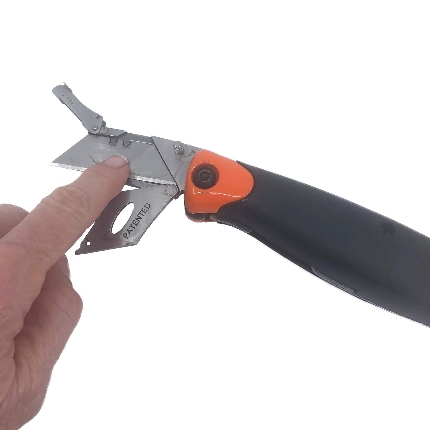 [Discontinued] Swanson Tool Co SVK666 Savage Folding Jab Saw with Utility Knife with 3 Saw Blades, 1 Utility Knife Blade and Soft Pouch with Belt Clip