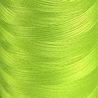 Vista 13 de Elvis 120D/2 - Hilo de bordar luminoso, carrete de 3280 yardas, color verde medusa