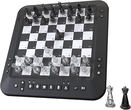 Electronic Chess Set, Board Game, Computer Chess Game, Chess Set Board Game, Electronic Chess Set Game, Chess Sets Games Lovers, for Beginners Great Partner Green