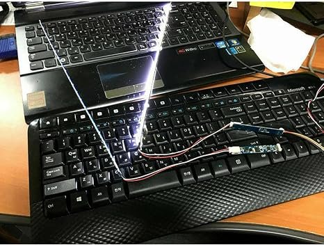 ausuky 330mm LED Backlight Strip Kit Update 7-15.4 CCFL LCD Laptop Monitor to LED