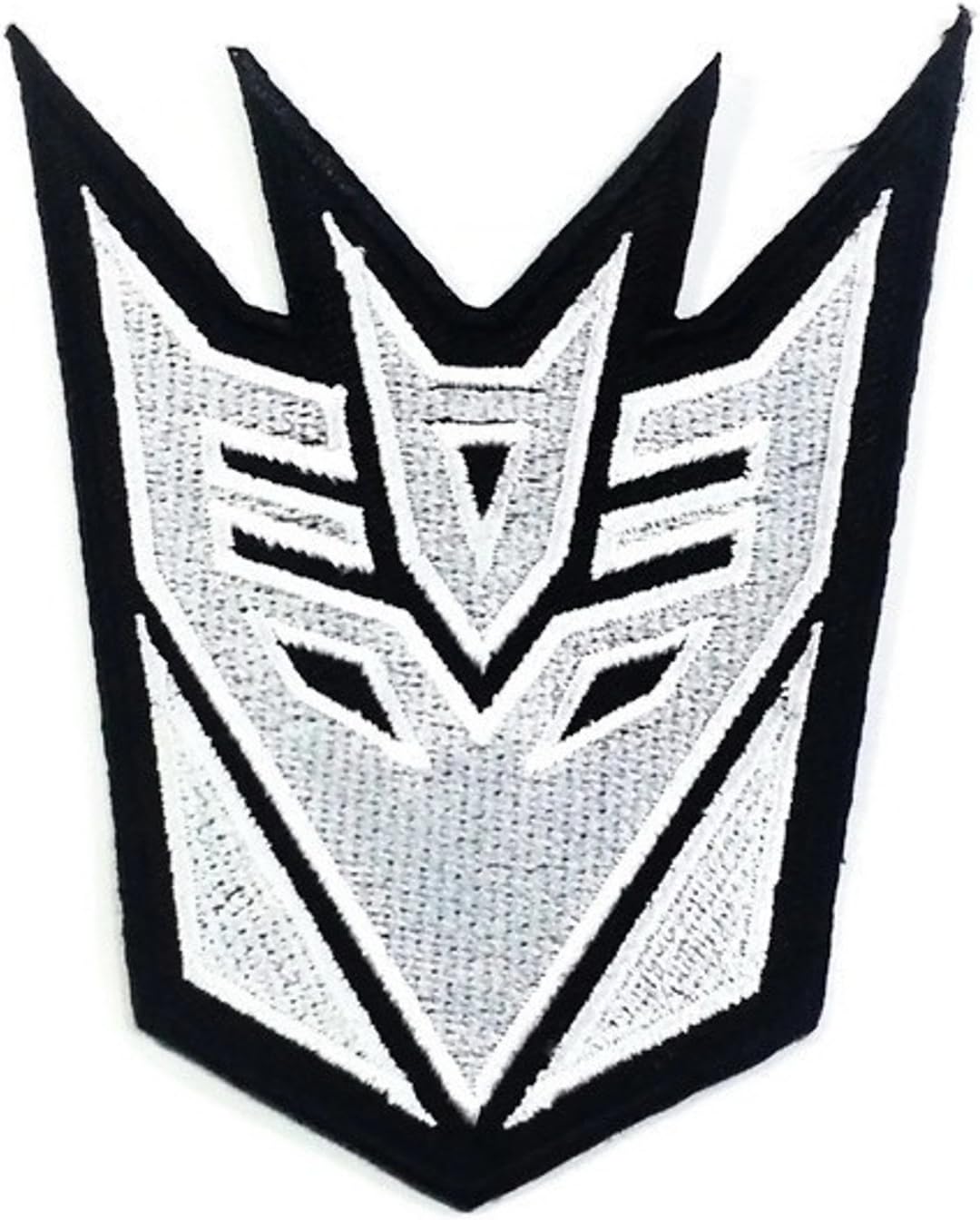 Transformers Decepticon Jacket Embroidered Iron on Patch 3.5 X 2.75 Inches