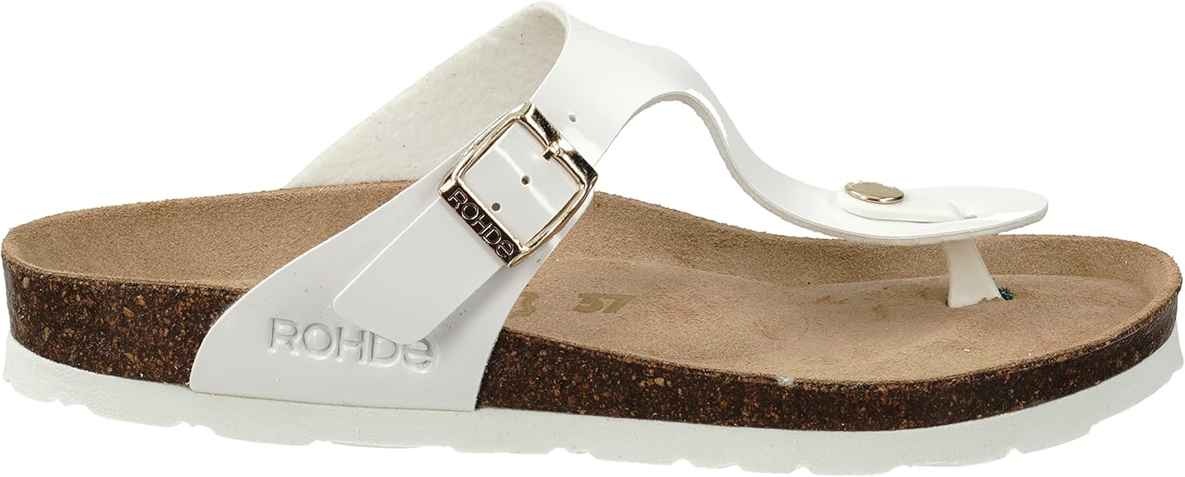 Zuecos Rohde Para Mujer – Material Sintético, Hebillas Ajustables