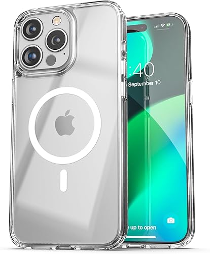 Miniatura 5 de ENCASED Funda de privacidad, diseñada para iPhone 15 Pro Max (2023), funda transparente delgada con protector de pantalla antiespía, vidrio templado