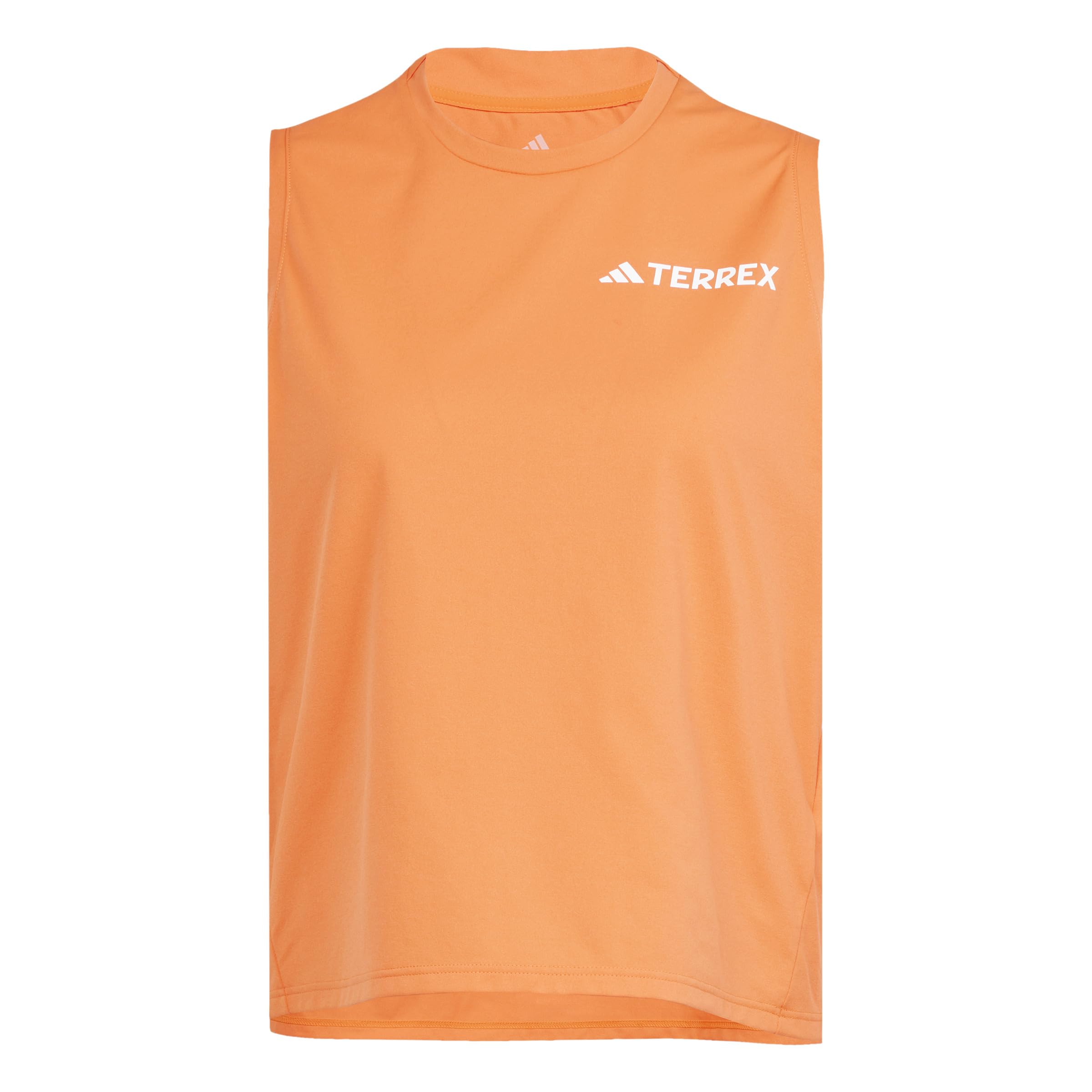 adidas Women's Terrex Multi Climacool Tank Top, semi Impact Orange, XL