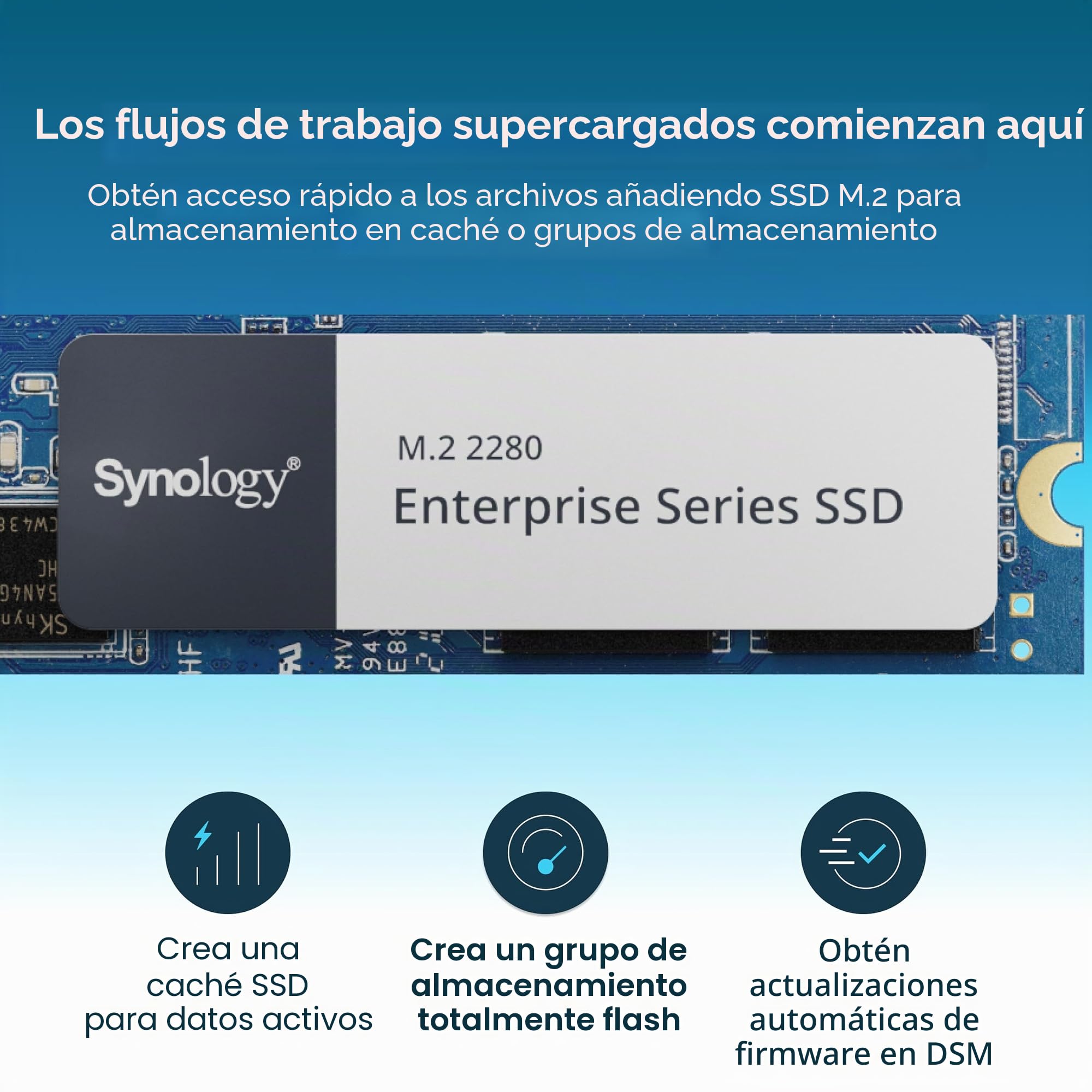 Synology DiskStation DS1825+ de 8 bahías (sin Disco)