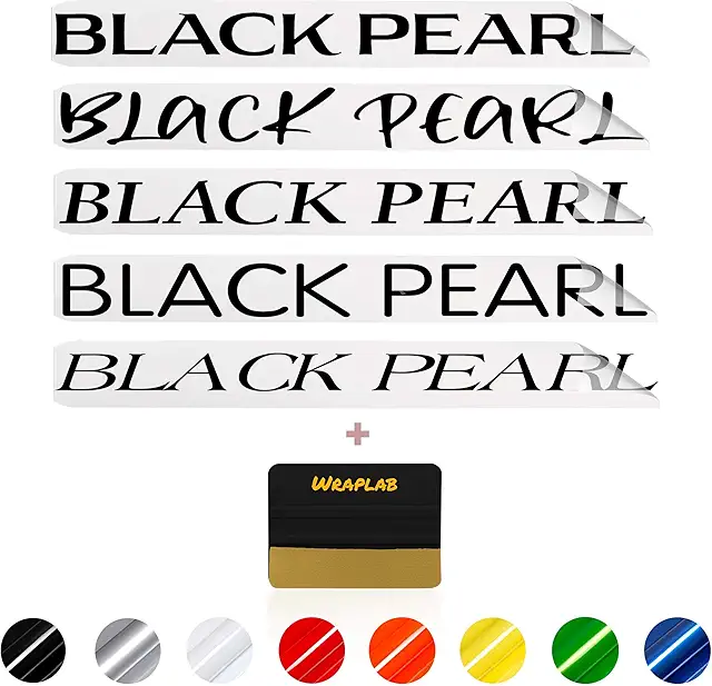 Adesivi da Barca Personalizzati: Lettere Adesive Resistenti per Nave e Moto d'Acqua