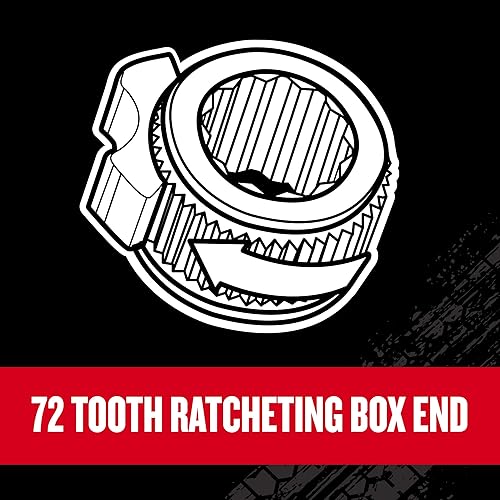 Miniatura 3 de CRAFTSMAN V-SERIES - Juego de llaves de trinquete combinadas, MM, 8 piezas (CMMT87375V)