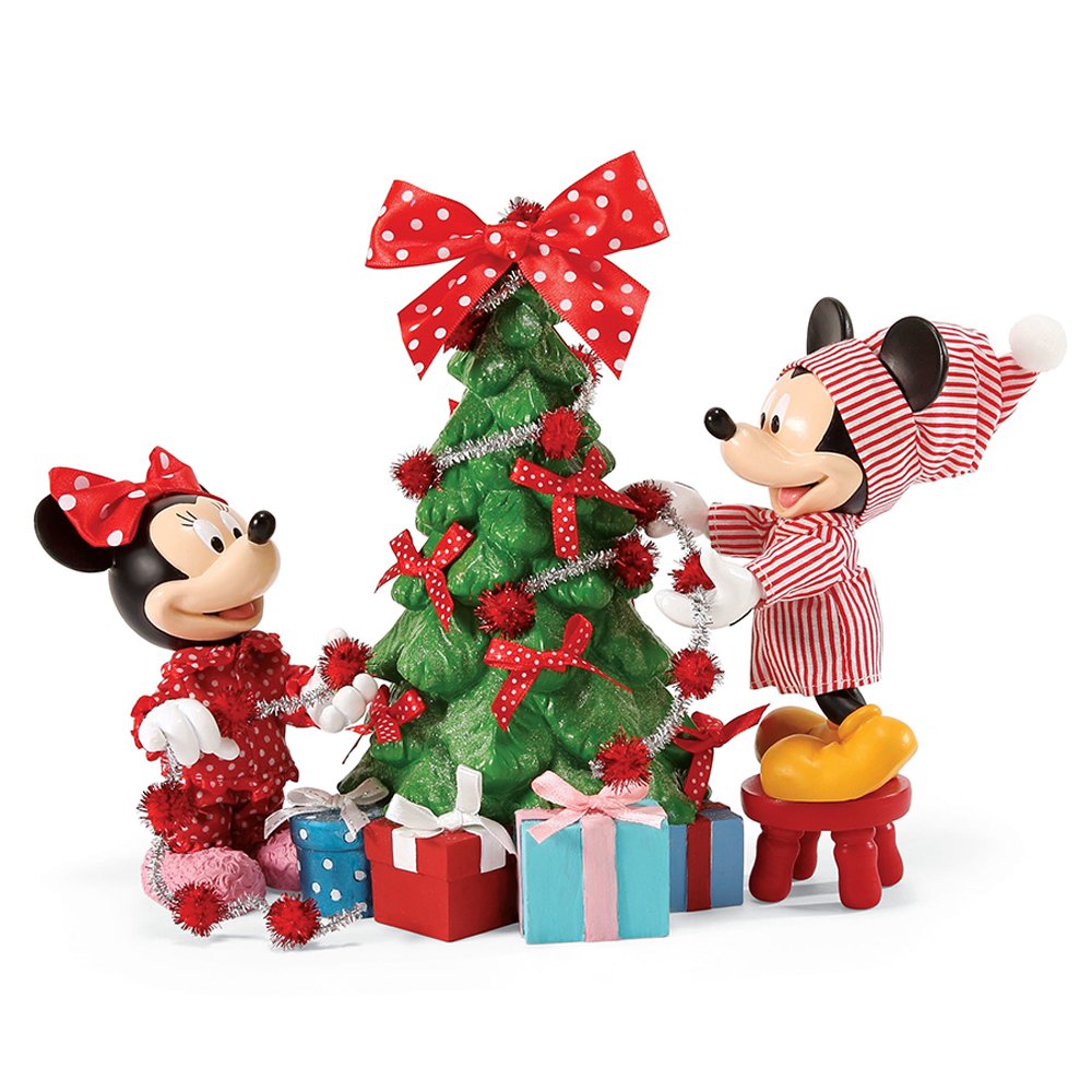 Amazon.co.jp: Department56 ミッキー＆ミニー ウィズ クリスマス