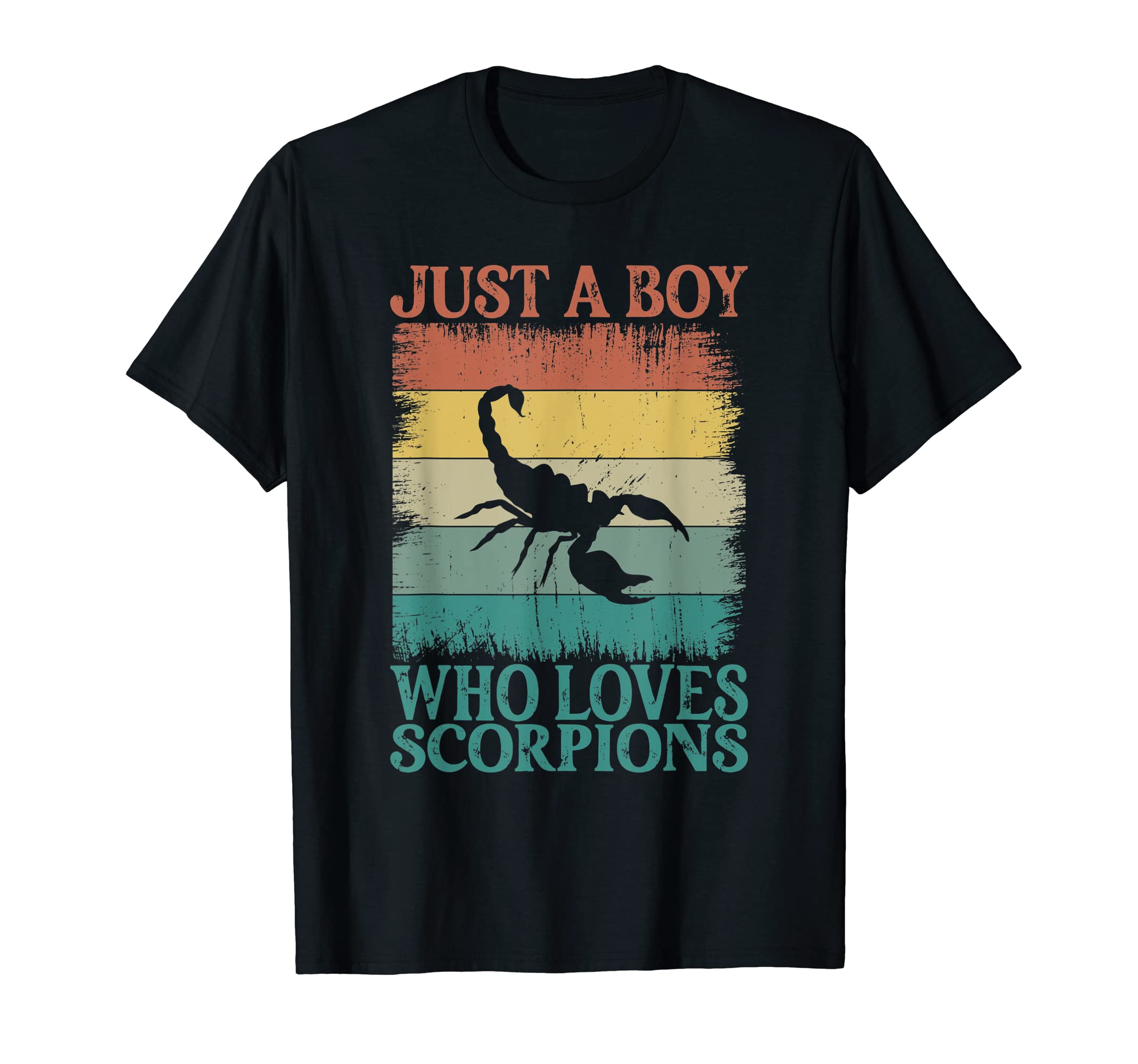 Just A Boy Who Loves ScorpionsRetro T-Shirt
