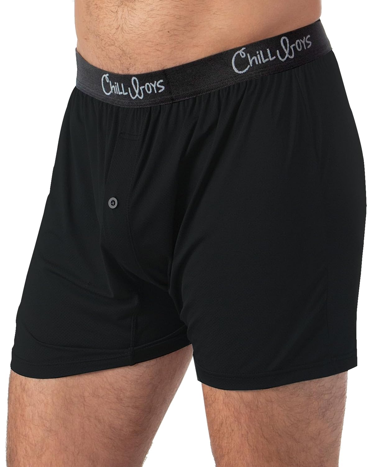 Chill Boys Performance Boxers -Cool Comfortable Mens Boxer Shorts Soft Anti-Chafing Underwear for Men Tagless Boxers