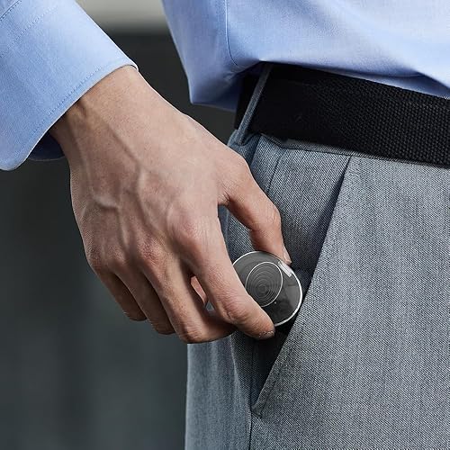 Miniatura 4 de Inkless Thumbprint Pad, 2 Pack Quick Drying Portable Professional Fingerprint Pad, Office Notary Supplies for Identification Security ID Law