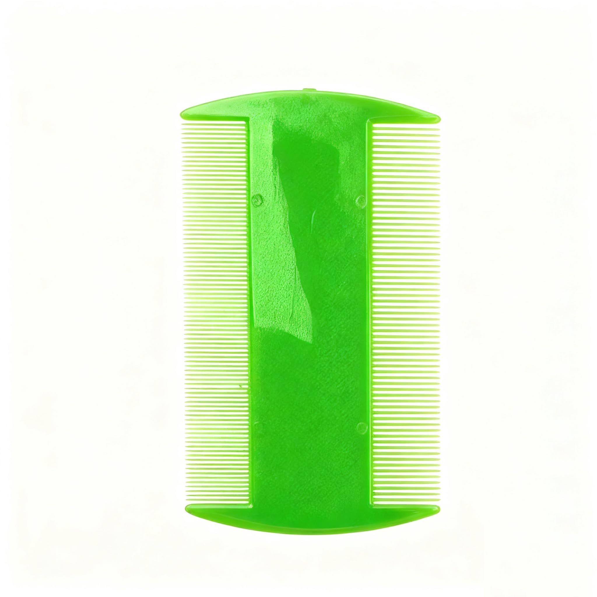 Qytskoow Double Sided Flea Comb For Cats Dogs Puppy, Fine Tooth Comb, Pet Grooming Combs Dandruff Removal Combs,Green