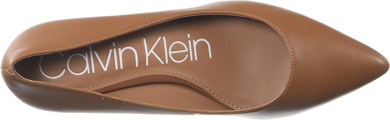 Calvin Klein Women's Gabrianna Pump, Cognac Cognac, 8.5 Medium us - Image 5